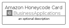 illustration for AmazonHoneycodeCard