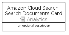 illustration for AmazonCloudSearchSearchDocumentsCard