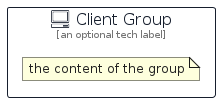 illustration for ClientGroup
