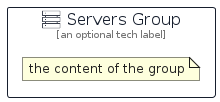 illustration for ServersGroup