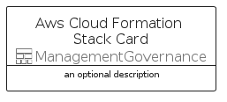 illustration for AwsCloudFormationStackCard
