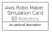 illustration for AwsRoboMakerSimulationCard