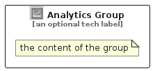 illustration for AnalyticsGroup