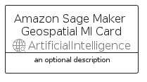 illustration for AmazonSageMakerGeospatialMlCard