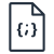 illustration of aws-q1-2025/Resource/GeneralIcons/JsonScript