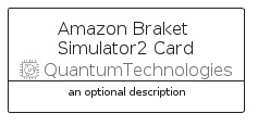 illustration for AmazonBraketSimulator2Card