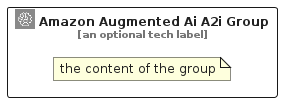 illustration for AmazonAugmentedAiA2IGroup