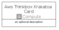 illustration for AwsThinkboxKrakatoaCard