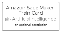 illustration for AmazonSageMakerTrainCard