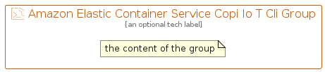 illustration for AmazonElasticContainerServiceCopiIoTCliGroup
