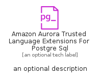 illustration for AmazonAuroraTrustedLanguageExtensionsForPostgreSql