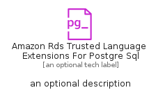 illustration for AmazonRdsTrustedLanguageExtensionsForPostgreSql