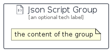 illustration for JsonScriptGroup