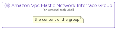 illustration for AmazonVpcElasticNetworkInterfaceGroup