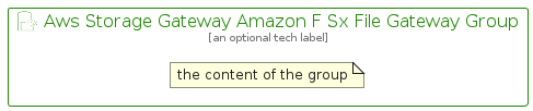 illustration for AwsStorageGatewayAmazonFSxFileGatewayGroup