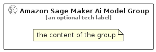 illustration for AmazonSageMakerAiModelGroup