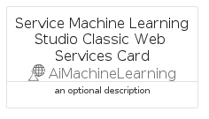 illustration for ServiceMachineLearningStudioClassicWebServicesCard
