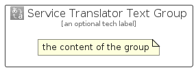 illustration for ServiceTranslatorTextGroup