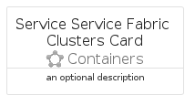 illustration for ServiceServiceFabricClustersCard