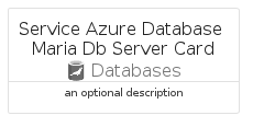 illustration for ServiceAzureDatabaseMariaDbServerCard