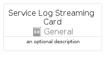 illustration for ServiceLogStreamingCard