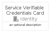 illustration for ServiceVerifiableCredentialsCard