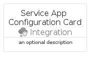 illustration for ServiceAppConfigurationCard
