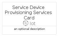 illustration for ServiceDeviceProvisioningServicesCard