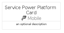 illustration for ServicePowerPlatformCard