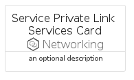 illustration for ServicePrivateLinkServicesCard