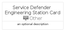 illustration for ServiceDefenderEngineeringStationCard