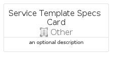 illustration for ServiceTemplateSpecsCard
