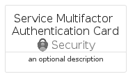 illustration for ServiceMultifactorAuthenticationCard