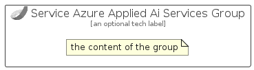 illustration for ServiceAzureAppliedAiServicesGroup