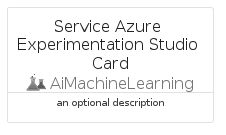 illustration for ServiceAzureExperimentationStudioCard