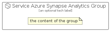 illustration for ServiceAzureSynapseAnalyticsGroup