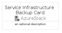 illustration for ServiceInfrastructureBackupCard