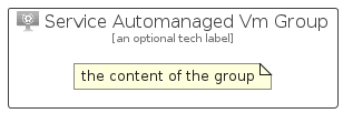 illustration for ServiceAutomanagedVmGroup