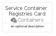 illustration for ServiceContainerRegistriesCard