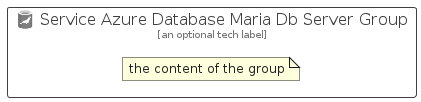 illustration for ServiceAzureDatabaseMariaDbServerGroup