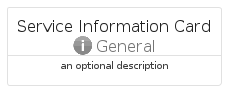 illustration for ServiceInformationCard