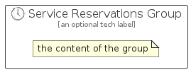 illustration for ServiceReservationsGroup