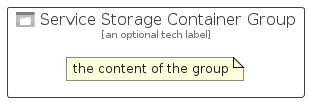 illustration for ServiceStorageContainerGroup