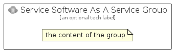 illustration for ServiceSoftwareAsAServiceGroup