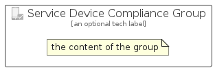 illustration for ServiceDeviceComplianceGroup