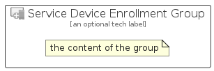 illustration for ServiceDeviceEnrollmentGroup