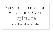 illustration for ServiceIntuneForEducationCard