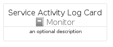 illustration for ServiceActivityLogCard