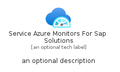 illustration for ServiceAzureMonitorsForSapSolutions