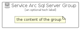 illustration for ServiceArcSqlServerGroup